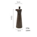 GobekUsa Ceramic Seasoning Pot - Elegant Liquid Seasoning Bottle for Olive Oil, Soy Sauce, Vinegar - Kitchen Storage and Cooking Tools