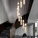 Nordic Multi-Light Iron And Acrylic Pendant Light