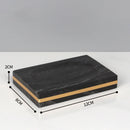 GobekUsa Black Marble Bathroom Accessories Set