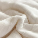 GobekUsa High-Density Milk Fleece Duvet Set with Winter Warmth King Bedding & Plush Blanket Cover
