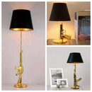 GobekUsa AK47 Gun Design Table Lamp - Modern Decor for Living Room and Bedside