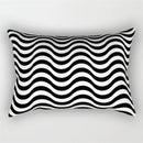 GobekUsa Geometric Wave Line Waist Pillowcase Set