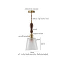 GobekUsa Green Glass LED Pendant Lights - Nordic Minimalist Style for Bedroom, Living Room