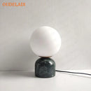 GobekUsa LED Glass Ball Table Lamp for Home Decor & Bedroom, Study, Living Room Lighting