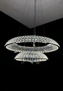 GobekUsa Crystal Butterfly Pendant Light: Italian Postmodern Luxury Lamp for Villa Duplex Building