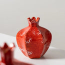 GobekUsa Handmade Pomegranate Ceramic Vase: Stylish Home Decor & Flower Arrangement Accessory
