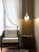 GobekUsa LED Water Droplet Ceiling Chandelier - Modern Bedroom Pendant Lamp