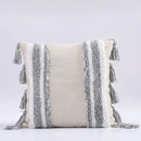 GobekUsa Boho Morocco Tufted Tassel Cushion Cover for Modern Home Decor