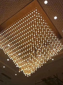 GobekUsa LED Chandelier: Custom Hotel Lobby Lighting Solution
