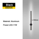 GobekUsa 350° Rotatable LED Wall Lights for Living Room Bedroom Home Interior Lighting