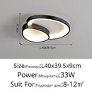 GobekUsa LED Ceiling Chandelier Lights with Remote Control for Living Room, Bedroom, Dining Room