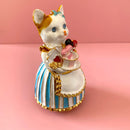 GobekUsa Elegant Cat Jewelry Trinket Box | Hinged Enamel Figurines | Collectible Gift Holder