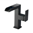 GobekUsa LED Waterfall Basin Faucet with Temperature Display - 360° Rotation