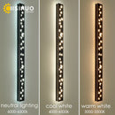 GobekUsa Butterfly Pattern LED Outdoor Wall Sconce Black, Garage Yard Decor Lighting