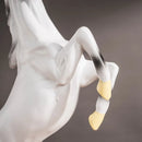 GobekUsa Horse Statue: Morden Art Resin Figurine for Home/Office Decor, 36cm Sculpture Shelf Ornament
