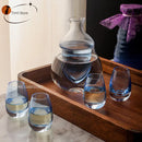 GobekUsa Glass Wine Pot Ice Jug Sake Cup Whiskey Dispenser Creative Decanter