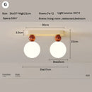 GobekUsa LED Ceiling Moon Wall Lamp Minimalist Bedroom Lighting Fixture