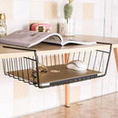 GobekUsa Kitchen Organizer Shelf Desk Storage Rack Mesh Basket Wardrobe Holders