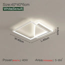 GobekUsa Geometric LED Ceiling Lamp | Modern Nordic Bedroom Study Light