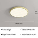 GobekUsa LED Ceiling Light: Nordic Minimalist Design, Remote Control, for Bedroom, Living Room