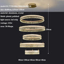 2024 GobekUsa Modern Crystal LED Chandelier for Living & Dining Room Decor
