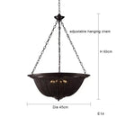 GobekUsa Black Aluminum Chain Tassel Pendant Lights - Dimmable Classic Chandelier