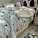GobekUsa Cozy Fleece Blanket | Multi-Use Office & Home Shawl | Soft & Warm Blanket