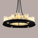 GobekUsa Glass LED Chandelier - Stylish Lighting for Home Decor & Dining Room
