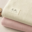 GobekUsa Cotton Fitted Sheet: Wrinkled Yarn, Nordic Comfort, All Seasons Bed Cover