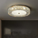 GobekUsa Gold Glass LED Ceiling Light Fixture Stainless Steel Lamps