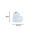 GobekUsa Heart Ceramic Vase Modern Floral Arrangement Desk Decoration Aesthetic Decor