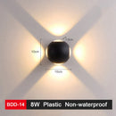 GobekUsa LED Wall Lamp: Modern Nordic Style for Living Room, Bedroom, and Aisle Lighting