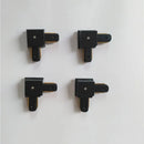 GobekUsa Ceiling Track Rail Connector Set: Black/White, Straight/Cross, 0.5m/1m, 2-Wire