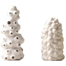 GobekUsa Ceramic Vase Set with Artificial Flowers for Stylish Home Decor