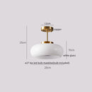 GobekUsa LED Wood Acrylic Ceiling Lamp Modern Art Decor Light Fixture