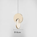 GobekUsa LED Pendant Lights Round Ring Lamp for Home Decoration