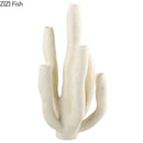 GobekUsa Coral Landscape Sculpture - Modern Desk Ornament for Room Aesthetics