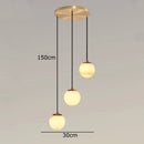 GobekUsa LED Pendant Light Chandeliers for Living Room Staircase Indoor Lighting