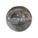 GobekUsa Gray Glass Shade Replacement for E27 Lamp with Screw Fitter Opening