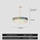 GobekUsa Crystal Chandelier: Modern Luxury Lighting for Home, Hotel, Restaurant