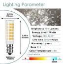 GobekUsa G9 LED Corn Bulb 3W 5W 220V 3000K 6000K Silica Gel SMD2835 Chandelier Light