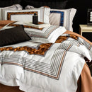 GobekUsa 1000TC Egyptian Cotton Luxury Bedding Set - 4Pcs