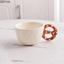 GobekUsa Alkali Water Biscuit Mug Set - Ceramic Tea & Coffee Cup for Dining Table