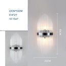 GobekUsa Crystal Wall Lamp: Modern Light Luxury for Living Room, Bedroom, and Corridor