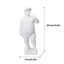 GobekUsa Abstract Human Body Sculpture Resin Craft Desktop Ornaments Garden Art Decoration