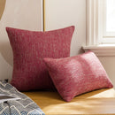 GobekUsa Linen Cotton Throw Pillowcase 100% Polyester Cushion Cover for Home Decor