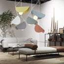 GobekUsa Geometric Iron Pendant Light for Dining Room Bedroom Children's Room