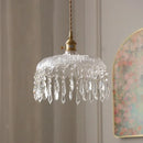GobekUsa Crystal Glass LED Pendant Lamp: Modern Luxury Interior Lighting for Home Decor