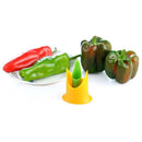 GobekUsa 2pcs Vegetable Cutter Corer Seed Remover Cleaning Gadget ideal for Kitchen Essentials
