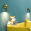 GobekUsa LED Wall Lamp: Modern Warm Light with Knob Switch for Living Room, Bedroom, Hotel